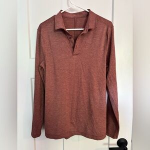 Lululemon Men’s Long Sleeve Polo Shirt